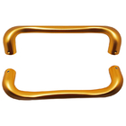 Oxidized Gold Door Pull Handles , Glass Door Handle 400×432mm Size