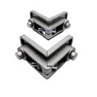 ODM Corner Joint For Aluminium Profiles Alloy Material Metal Original Color