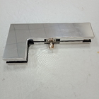 L Shape Bottom Patch Fitting For Glass Door 8-12Mm Toughened glass thickness