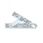Zinc Plating Casement Window Hinges , Top Hung Friction Hinges Groove Width 23.5mm