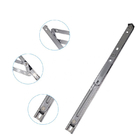 SS304 SS201 Friction Stay Window Hinges For Casement Window 22mm Groove Size