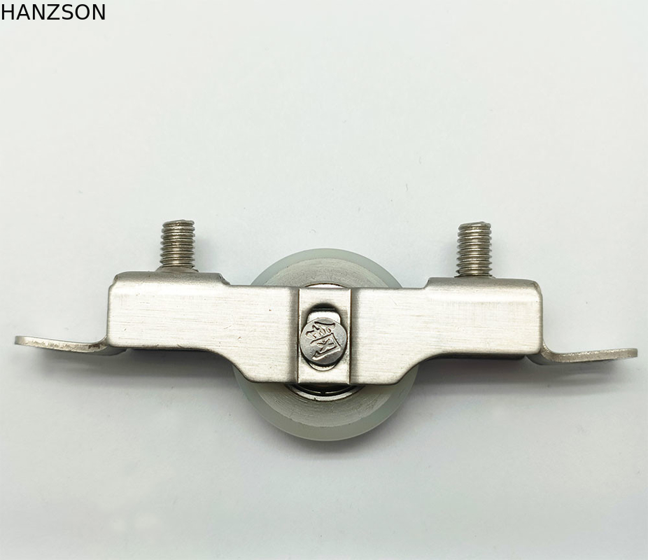 Plastic PP Sliding Window Roller 1.2mm Nylon 6200 Color Plating Finish
