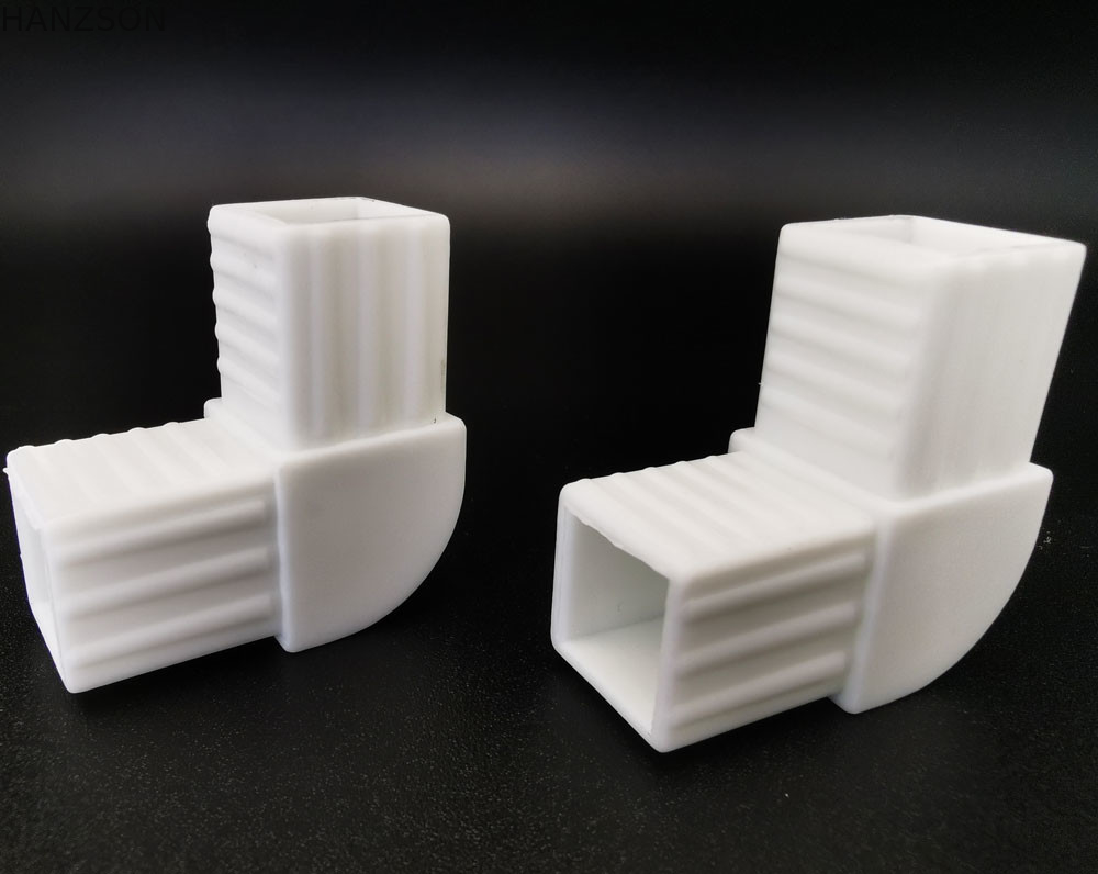 White 20*20mm Aluminum Profile Corner Joint Gasket Window Plastic Corner Connection Pieces