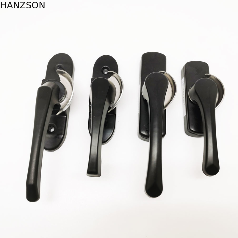 Durable Aluminum Cresment Lock For Sliding Window Door 360 Degrees Rotation Window Latch Lock