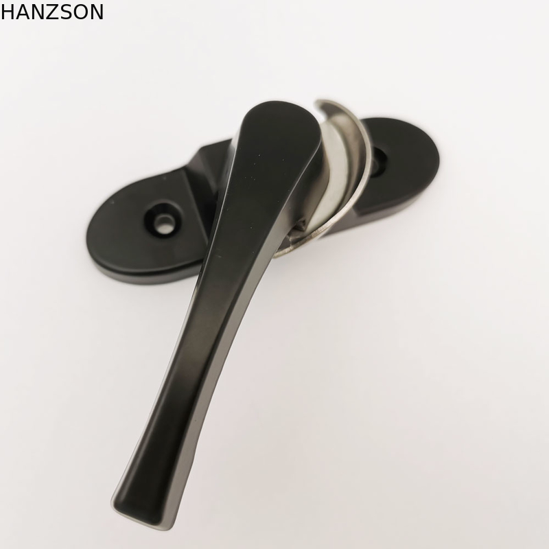 Durable Aluminum Cresment Lock For Sliding Window Door 360 Degrees Rotation Window Latch Lock