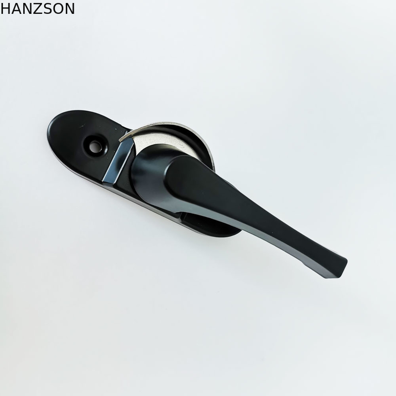 Durable Aluminum Cresment Lock For Sliding Window Door 360 Degrees Rotation Window Latch Lock