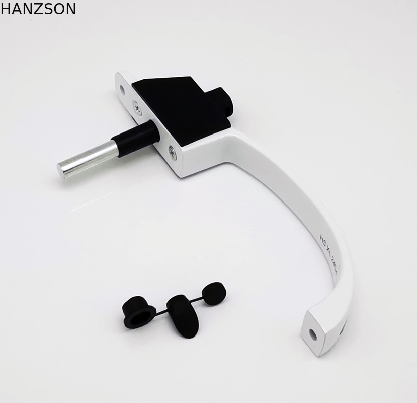 Door And Window Handle Lock Aluminium Handle Latch For Screen Door White Lever Lock