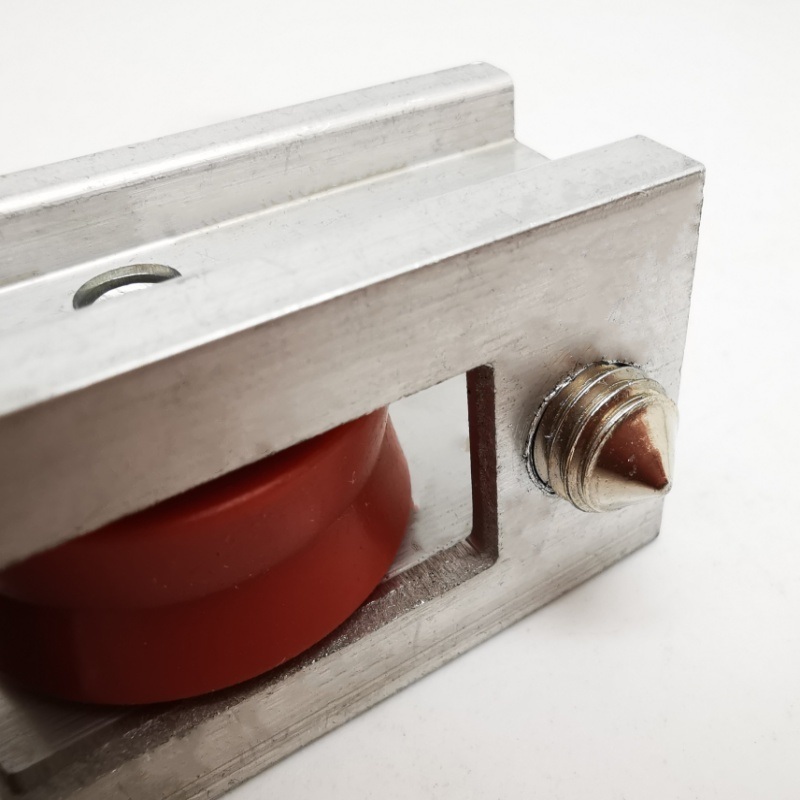 Aluminium Hidden Sliding Window Roller with 50-100 Kg Weight Capacity and 1-4 mm Thickness for Hotel Application