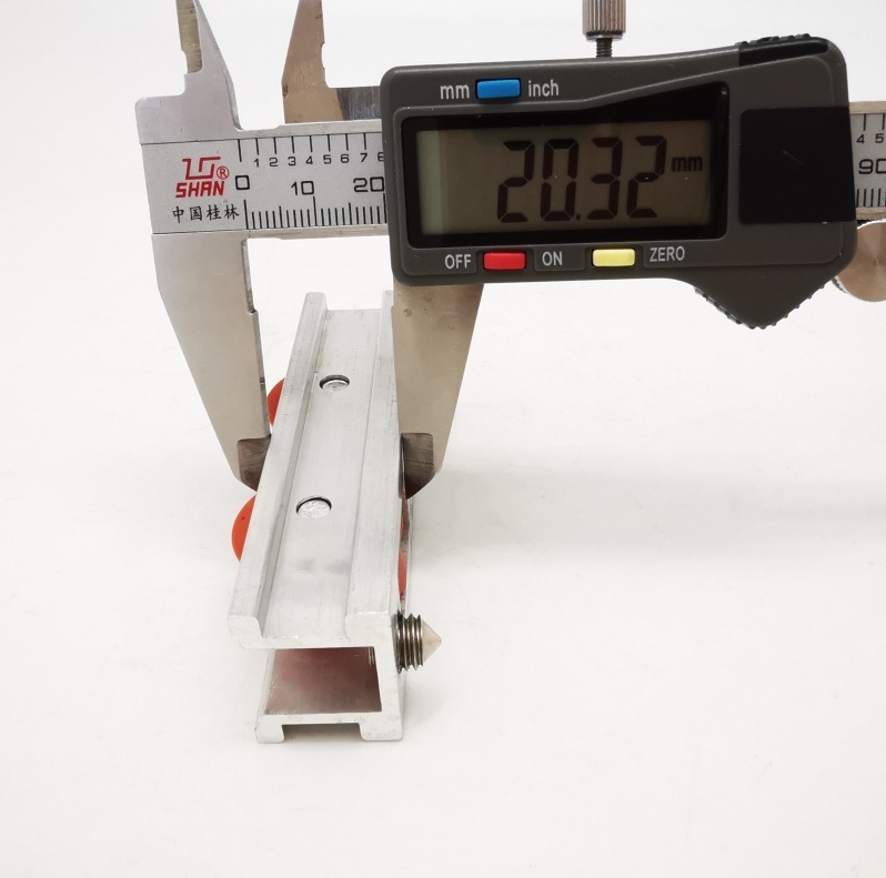 Adjustable Double Wheel Sliding Window Roller with 50-100 Kg Capacity and 1-4 mm Thickness for Smooth Operation