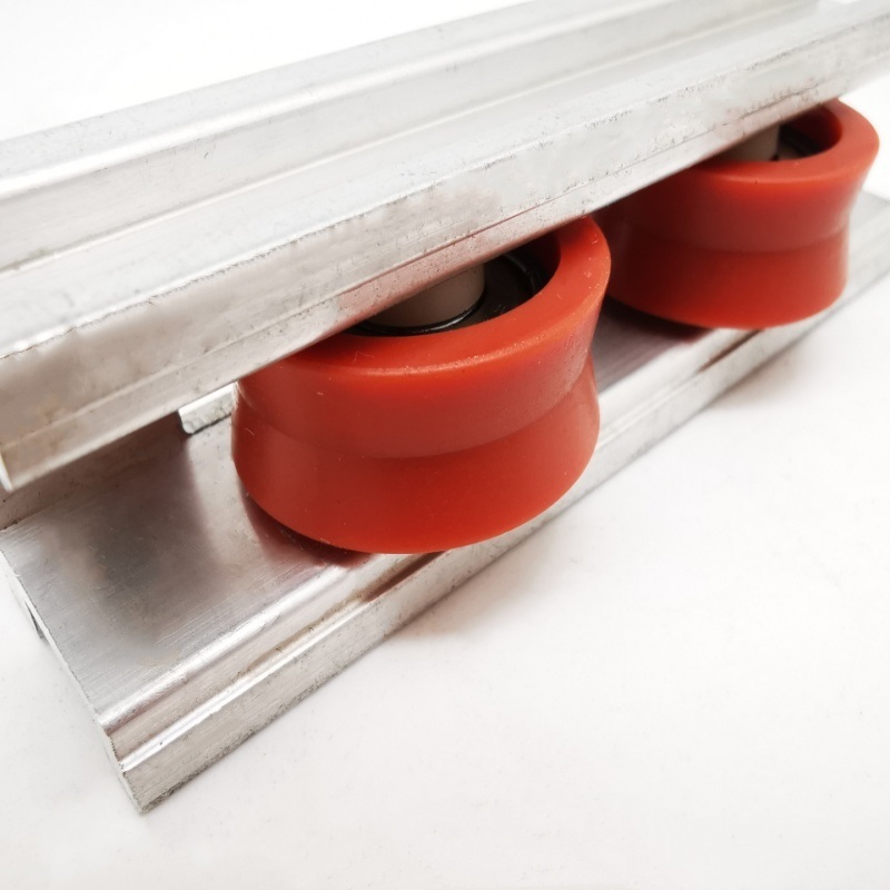 Adjustable Double Wheel Sliding Window Roller with 50-100 Kg Capacity and 1-4 mm Thickness for Smooth Operation