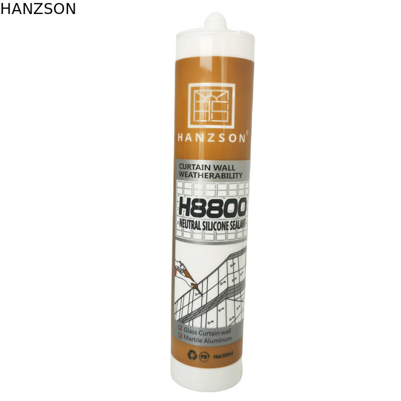 Neutral Curing Structure Adhesives for Metal and Glass Curtain 8800 Weatheringproof Window Adhesives Structural Silicone Sealant