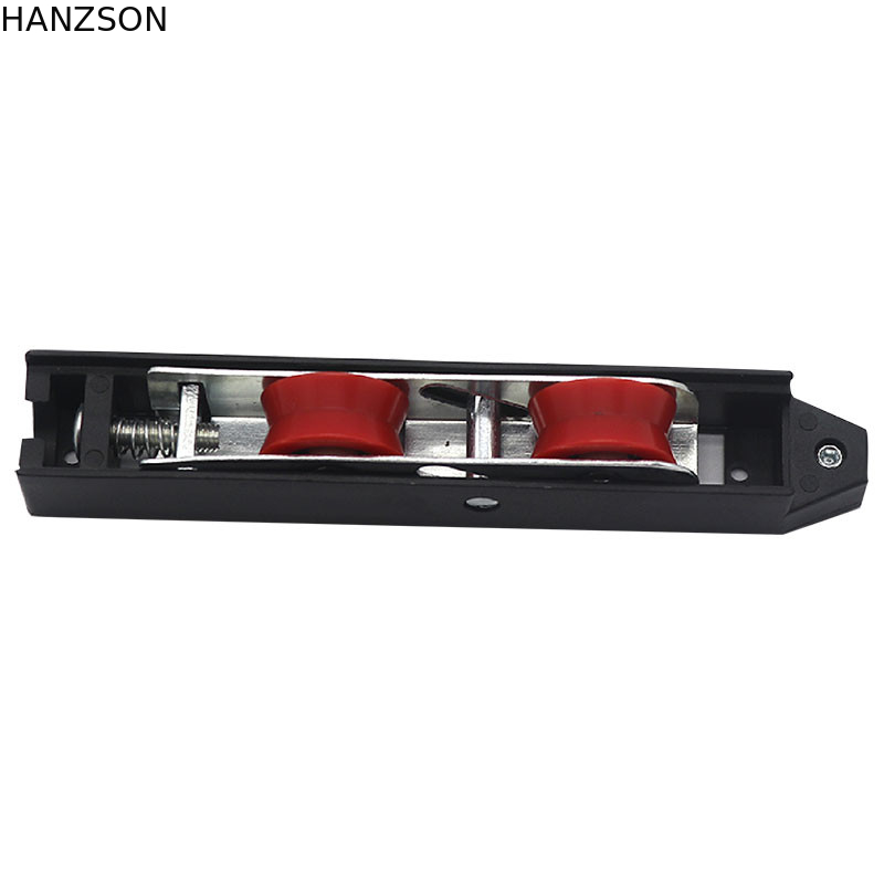 Plastic Sliding Window Roller Pa6 Material OEM Matt Finish U Groove Types
