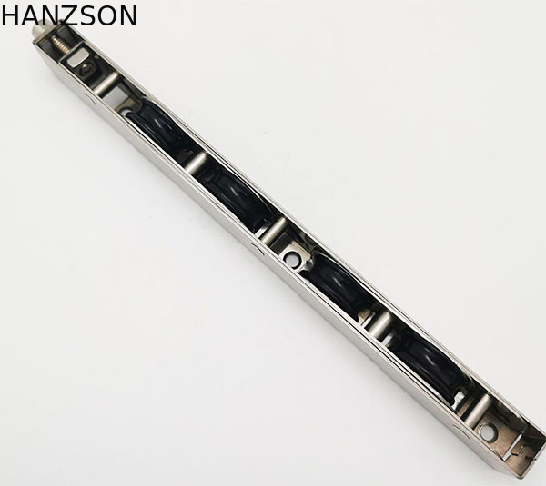 Stainless Steel Sliding Door Rollers Heavy Duty OEM With 4 Wheels POM Material