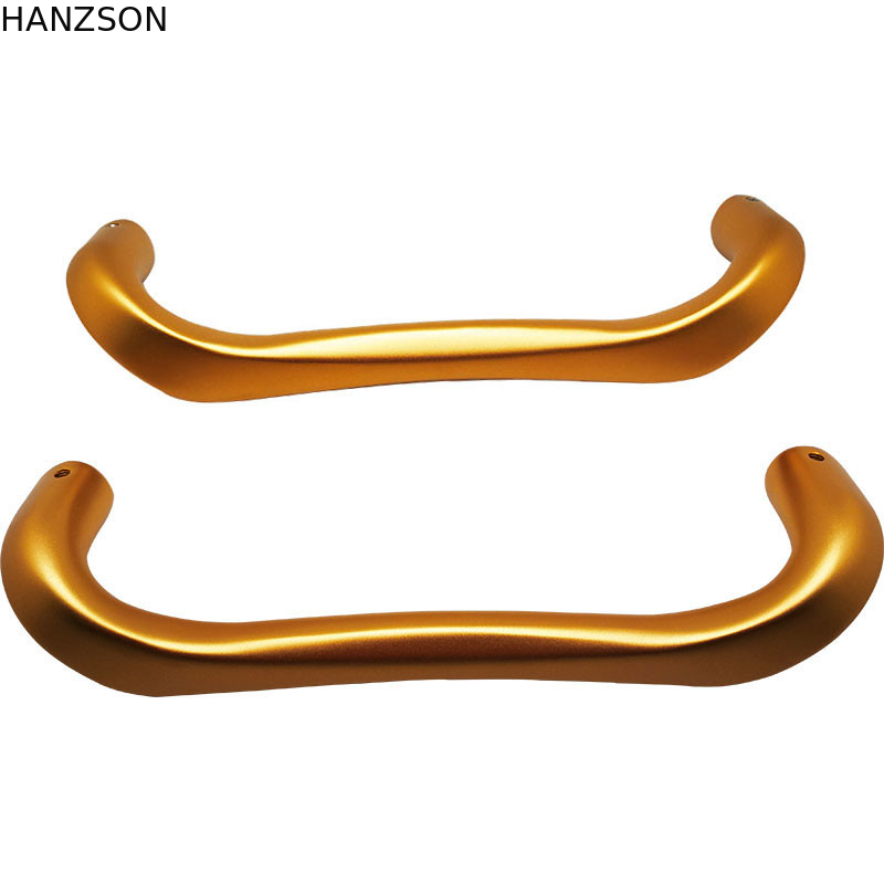 Oxidized Gold Door Pull Handles , Glass Door Handle 400×432mm Size