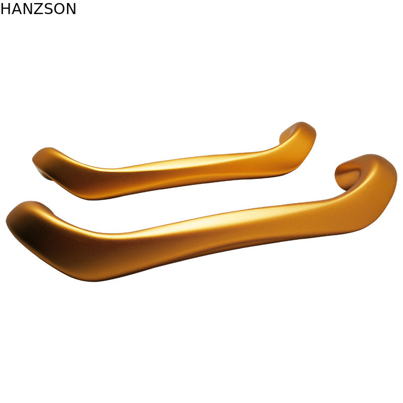Oxidized Gold Door Pull Handles , Glass Door Handle 400×432mm Size