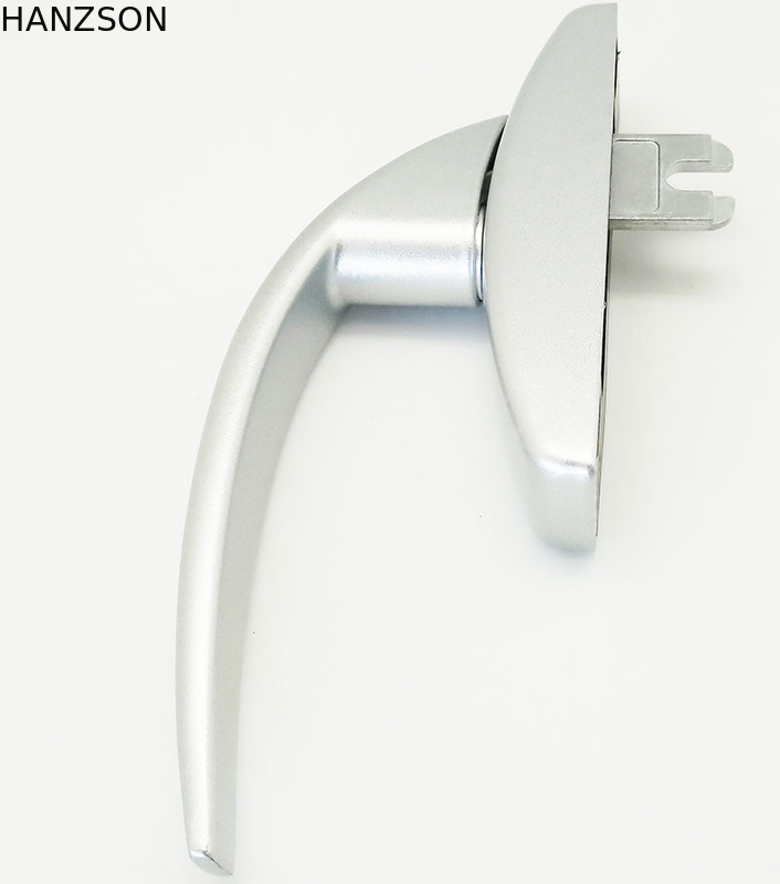 Left Or Right Window And Door Handle Powder Coated Zinc Aluminium Meterial ODM