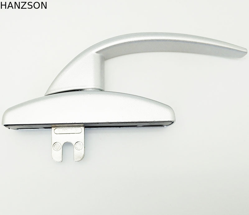 Left Or Right Window And Door Handle Powder Coated Zinc Aluminium Meterial ODM