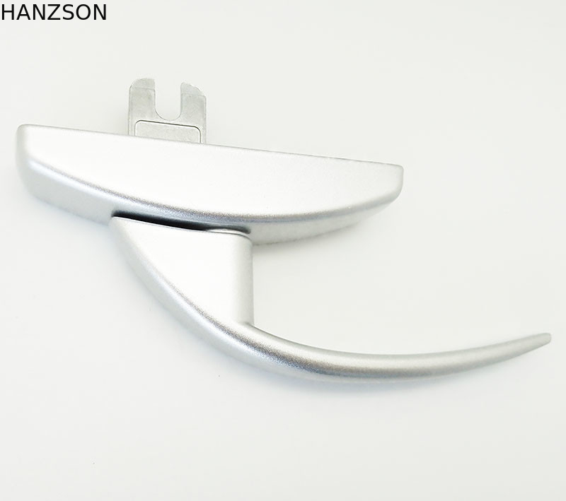 Left Or Right Window And Door Handle Powder Coated Zinc Aluminium Meterial ODM