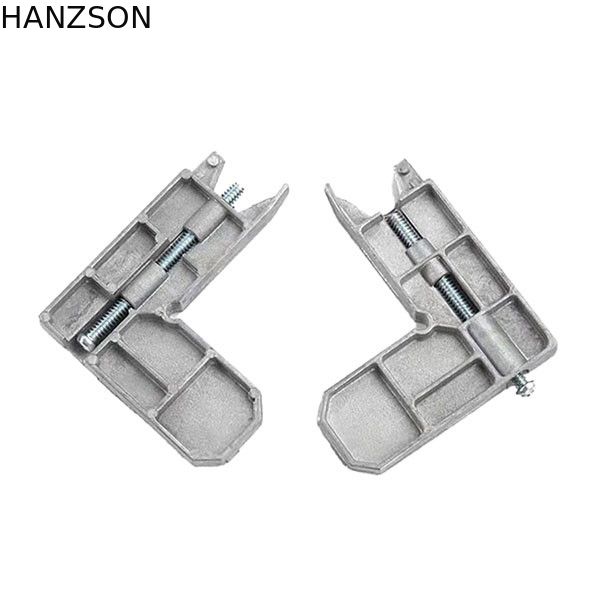 Oxidation Window Frame Corner Joint , Window Corner Connector 90 Degree Die Casting
