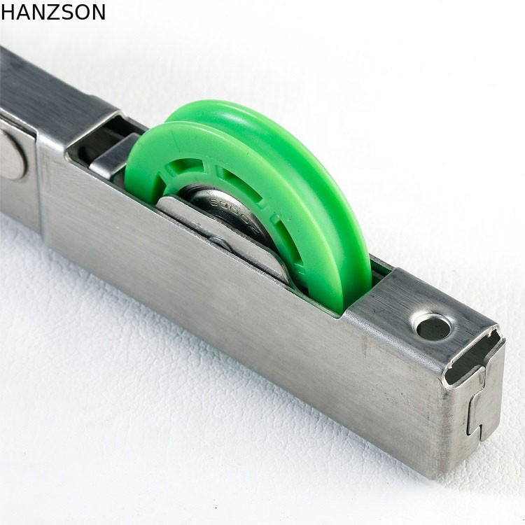 SS201 SS304 Sliding Door Rollers 25mm Radius 8.5mmThickness Wheel Size