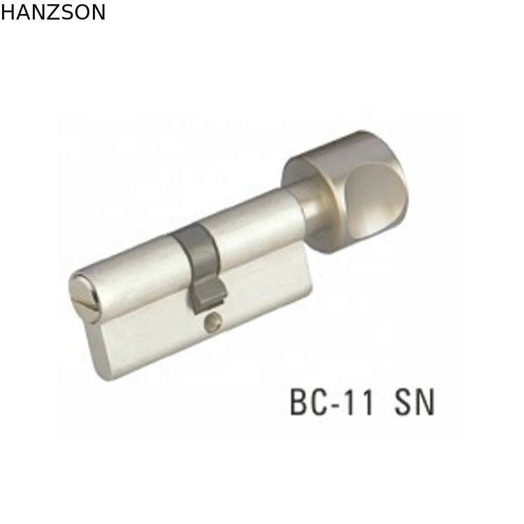 Durable Euro Profile Door Lock Cylinder , Bathroom Lock Cylinder 33.3×17.3×10.3mm Size