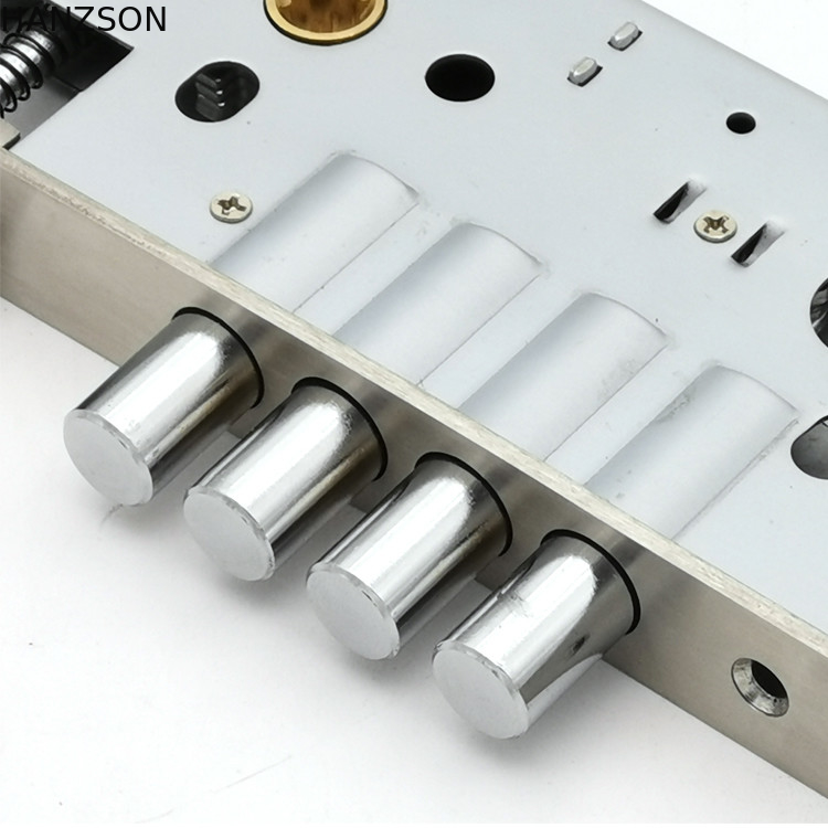 Stainless Steel Mortise Cylinder Lock Body Anti Drill 4 Point 72mm Center size
