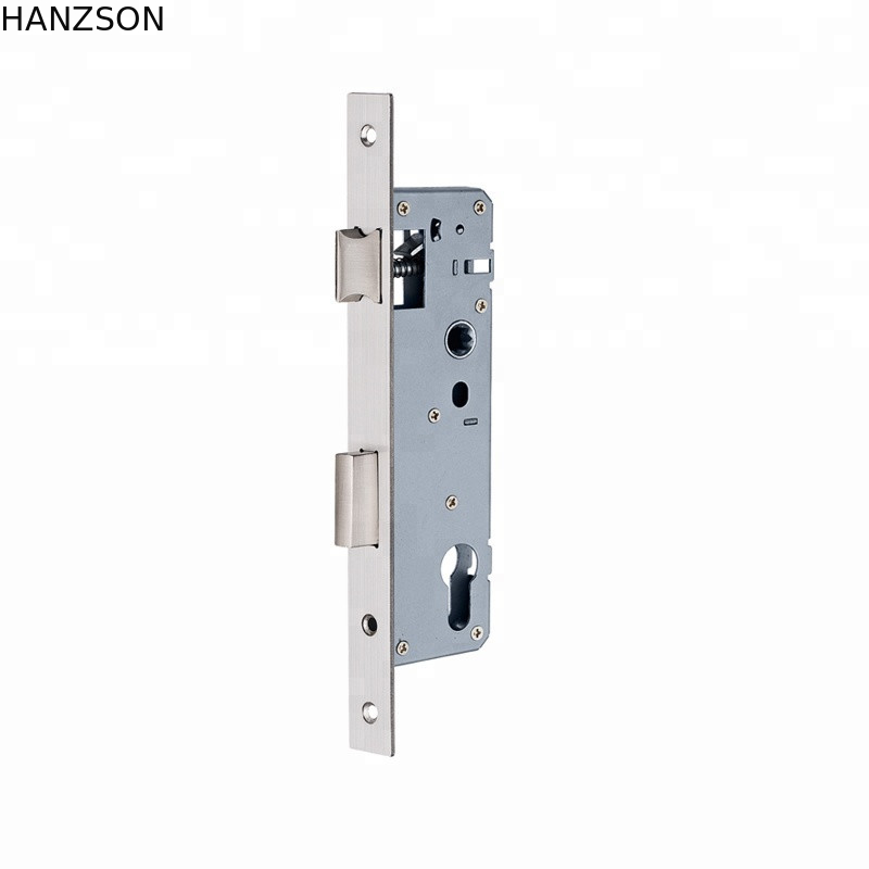 SS304 Material Door Lock Cylinder , Mortise Lock Body 85mm Center Distance Durable
