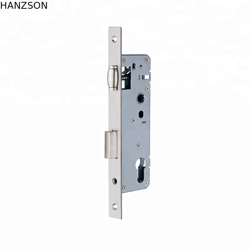 SS304 Material Door Lock Cylinder , Mortise Lock Body 85mm Center Distance Durable