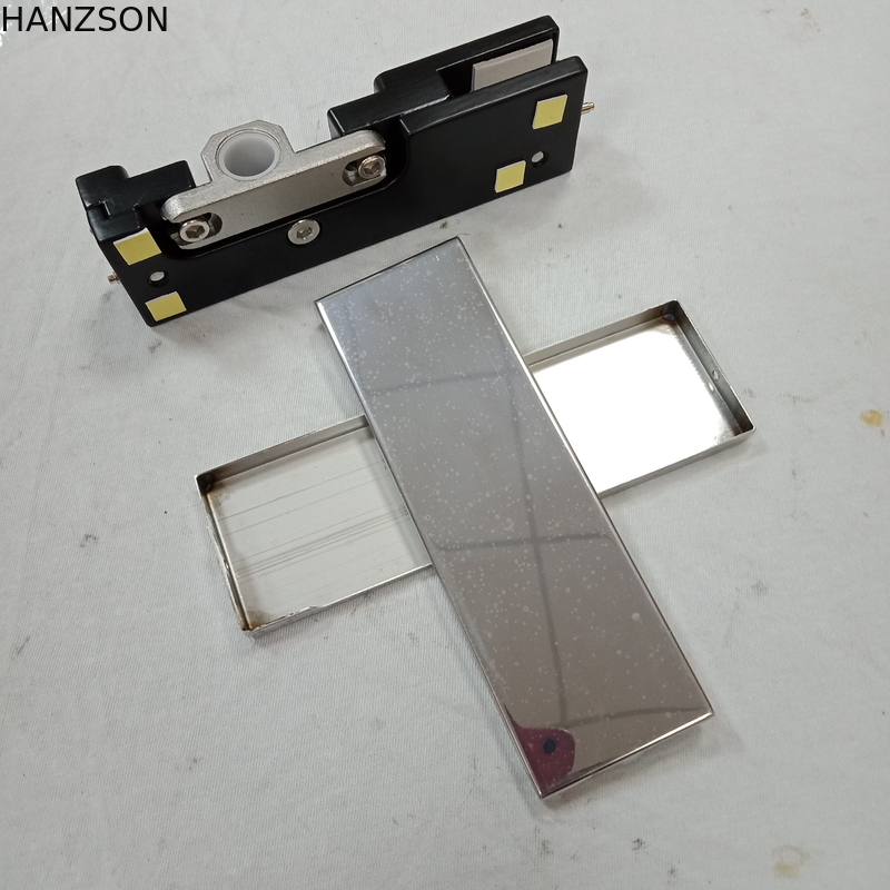 SS201 SS304 Glass Door Hardware Accessories Glass Door Clamp 8mm Castings Thickness