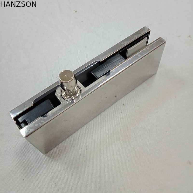 Durable Glass Door Hardware Accessories Over Panel Patch Fitting 218×105×52×51mm