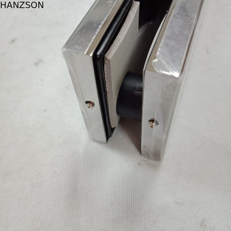 Durable Glass Door Hardware Accessories Over Panel Patch Fitting 218×105×52×51mm