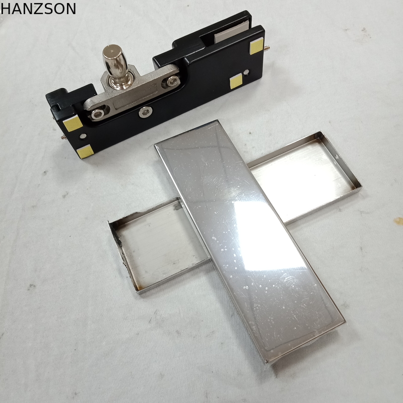 Durable Glass Door Hardware Accessories Over Panel Patch Fitting 218×105×52×51mm