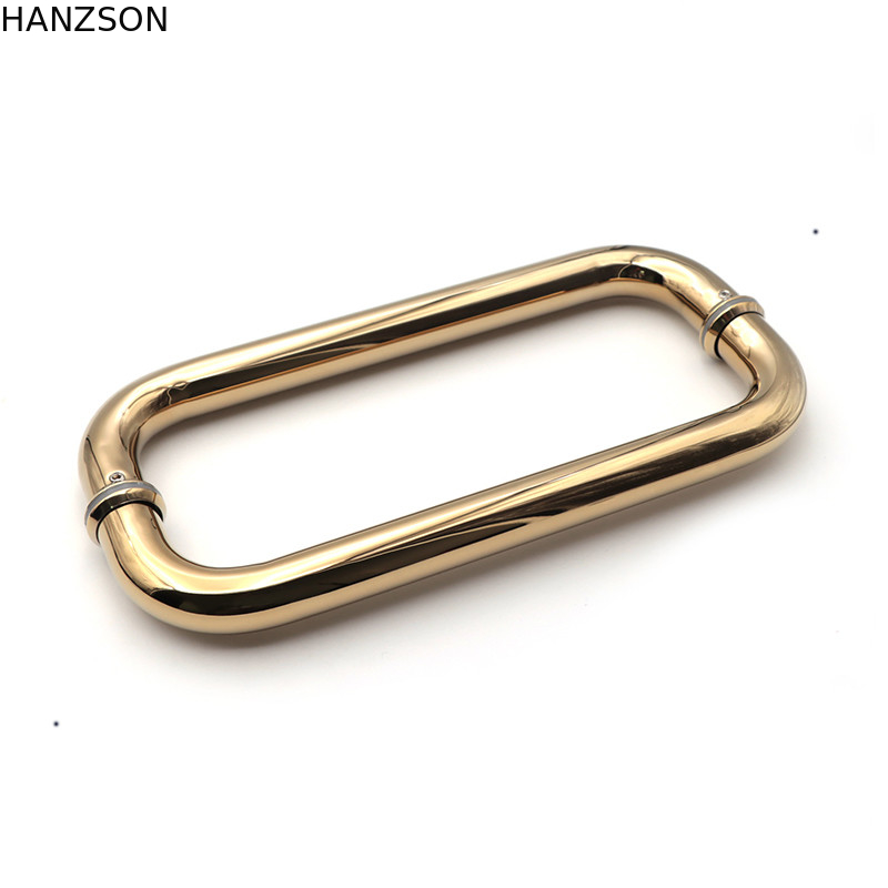 Stainless Steel Glass Shower Door Handle 2.0mm 1.5mm 1.2mm Thickness