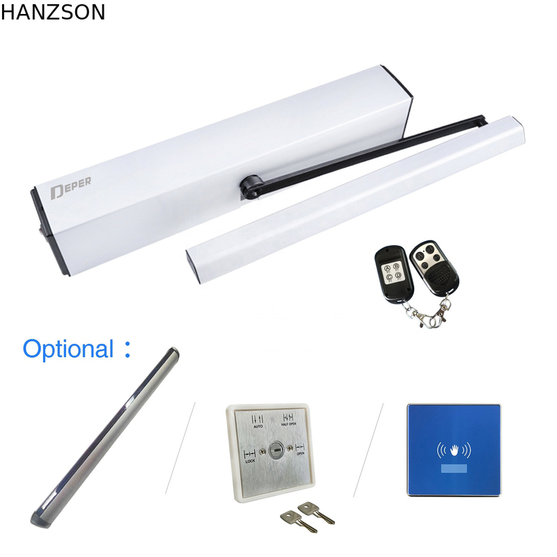 Automatic Electric Swing Door Opener Powder coating 250-450mm/S speed 50W Power