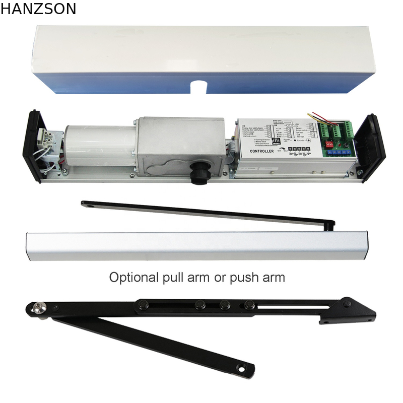 Automatic Electric Swing Door Opener Powder coating 250-450mm/S speed 50W Power