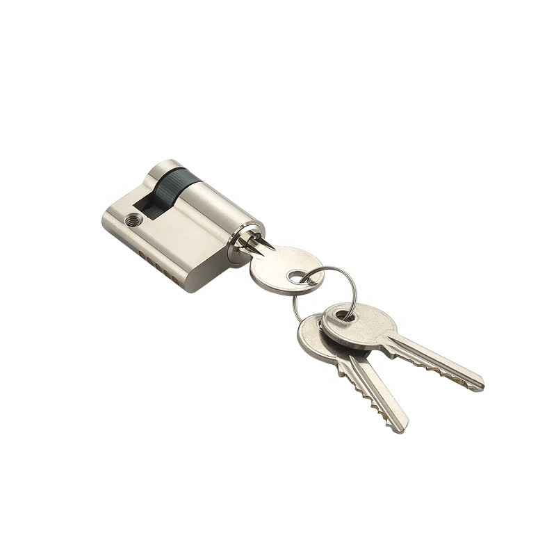 Brass Half Euro Cylinder Lock , Double Euro Cylinder Lock 32.8×16.8×9.8Mm