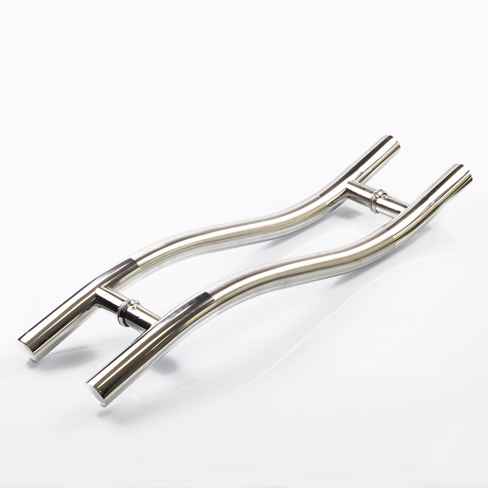 316SS 304SS Glass Door Hardware Accessories S Type Shower Room Handle ...