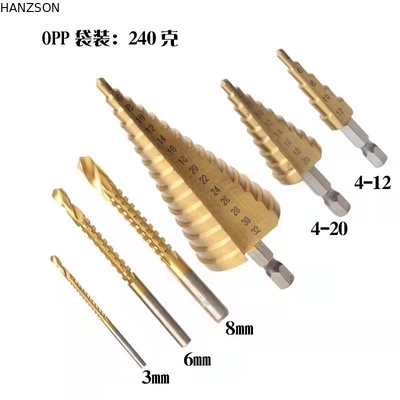 HSS steel Furniture Hardware Replacement Parts Straight Groove Metal Hole Cutter Drilling Power Tools Set