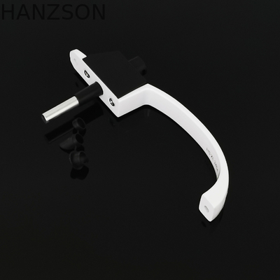 Door And Window Handle Lock Aluminium Handle Latch For Screen Door White Lever Lock