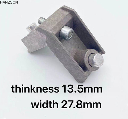 Die Cast window Aluminium Profile Corner Joint 13.5mm Thinkness 27.8mm Width