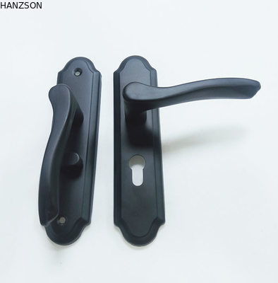 Zinc Alloy Door Handle Lock Set , 304SS Mortise Lock With Handle 900g Weight