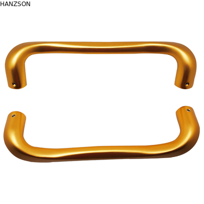 Oxidized Gold Door Pull Handles , Glass Door Handle 400×432mm Size