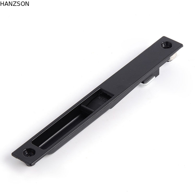 Black Aluminum Sliding Window Latch 182.5×22.5mm Size 66g Unit Weight