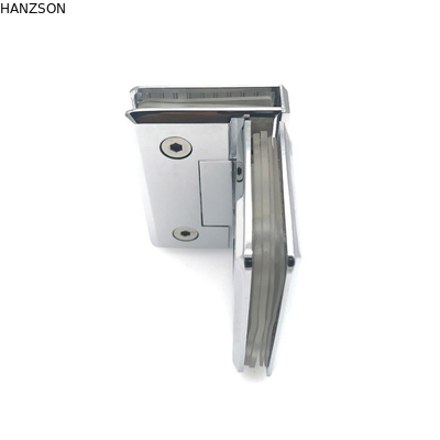 90Degree Glass Door Hardware Accessories Glass To Glass Shower Hinge for 8-10mm Glass