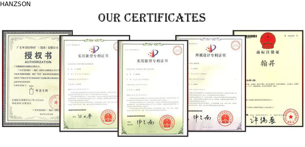 China Foshan Hanzson building materials Co.,Ltd certification